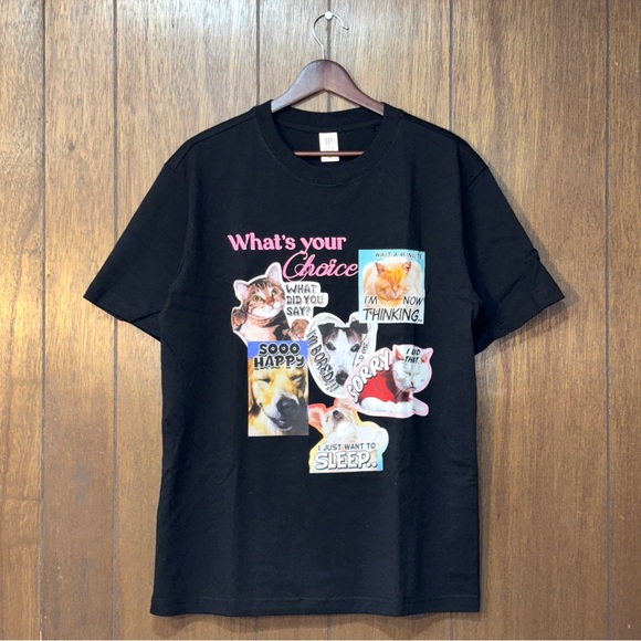 no brand Other - Cat Meme Graphic T-Shirt
— Unisex M